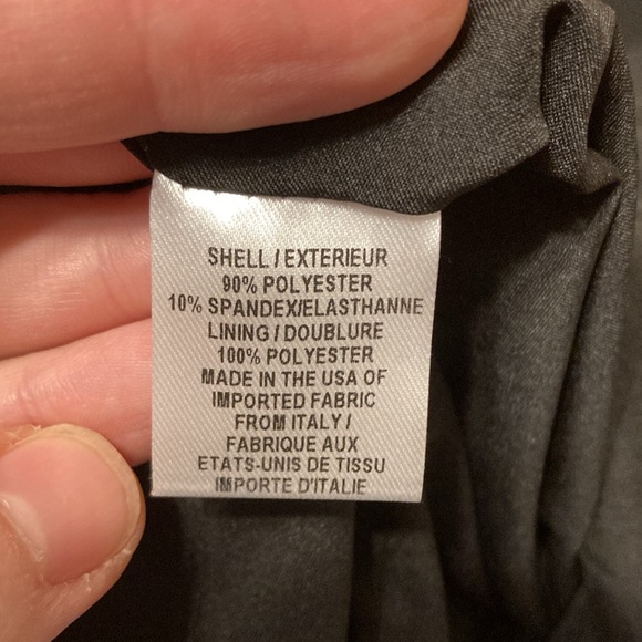 Milly Womens Size 10 Italian Cady Selena Slit Dress Black Midi Bell Sleeve NWT - Picture 11 of 16